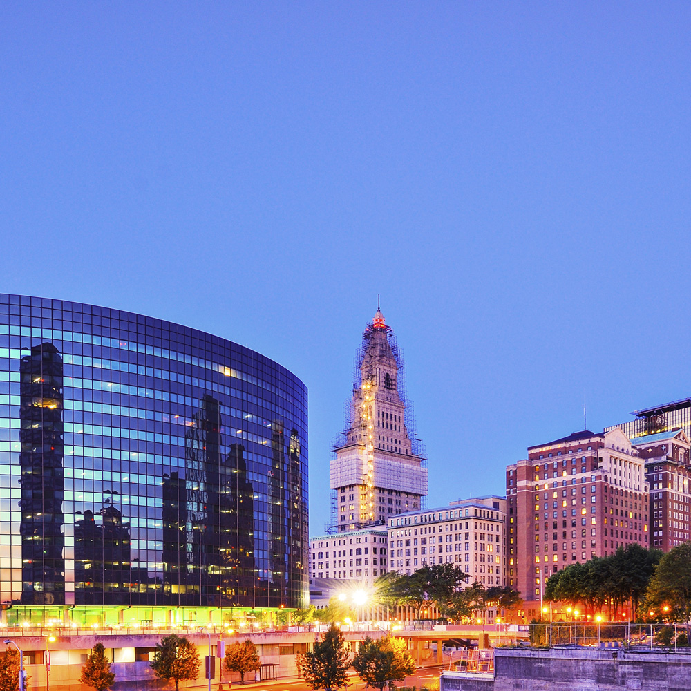 Downtown Hartford, Connecticut Skyline